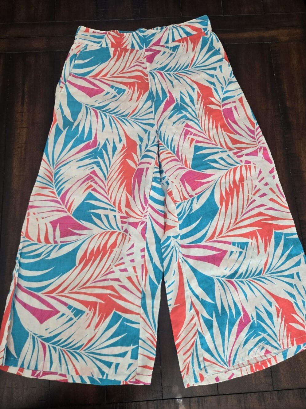 Cynthia Rowley Wide Leg Linen Pants